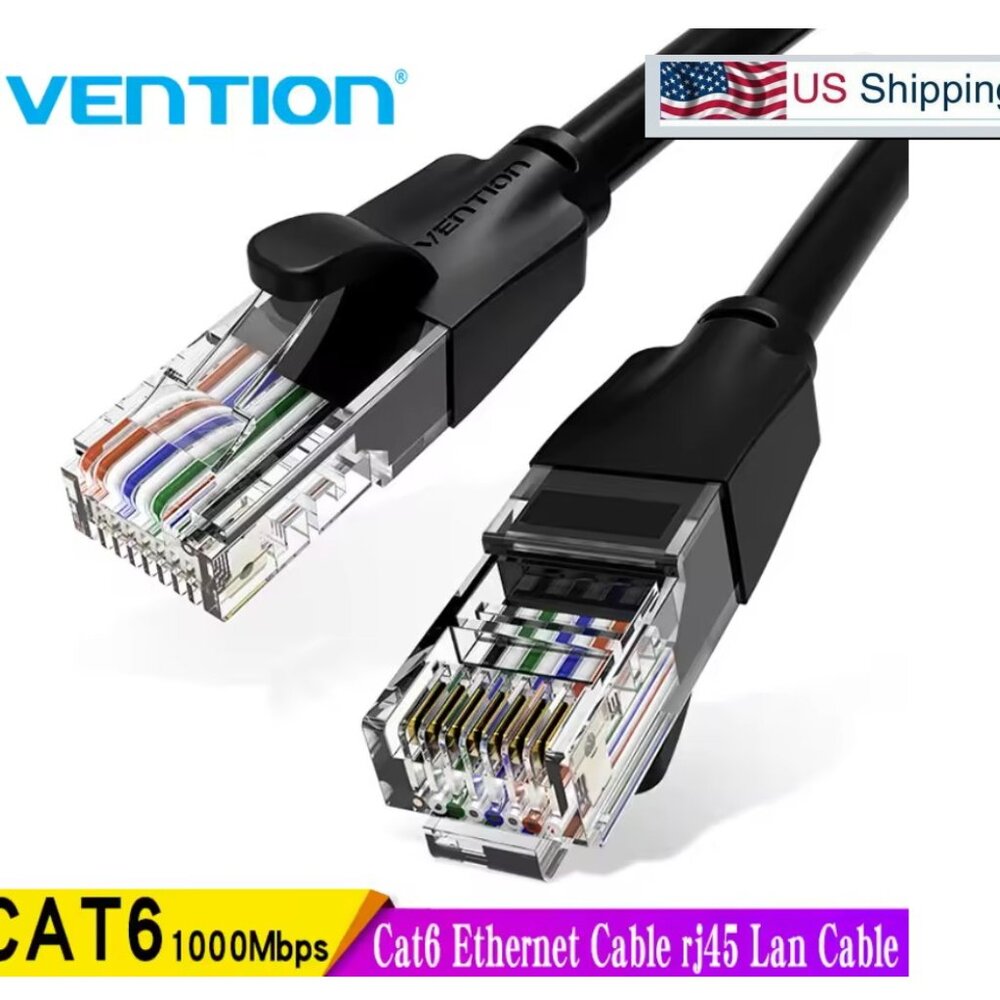 Vention Cat6 Ethernet Cable rj45 Lan Cable CAT 6 Network Patch Cable for Laptop